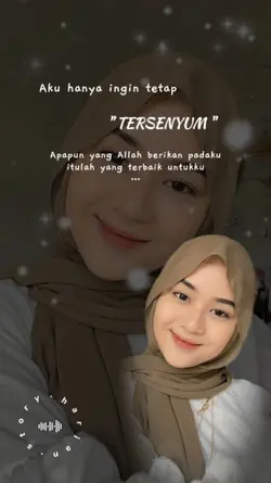 tetap tersenyum 