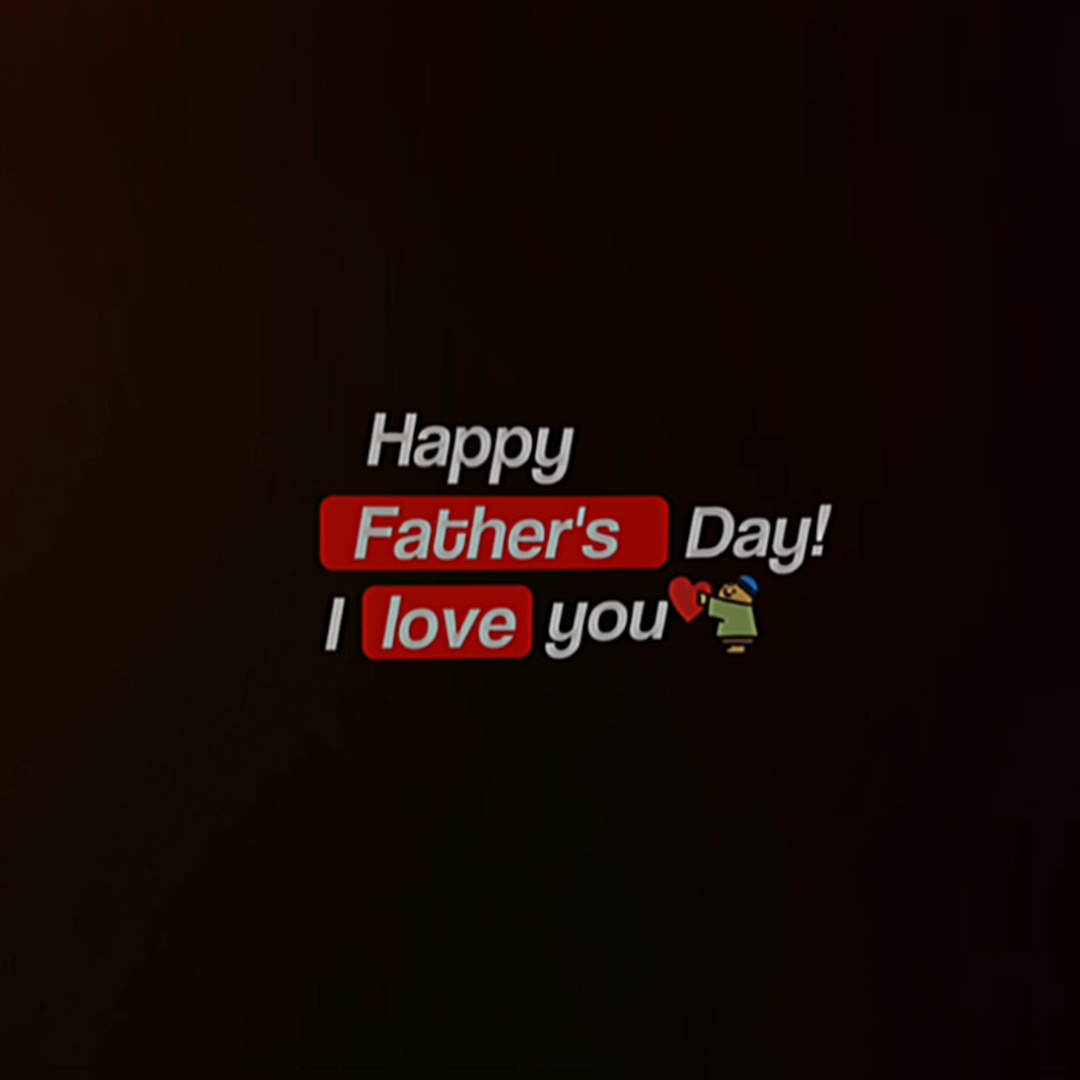 Alles Gute zum Vatertag!