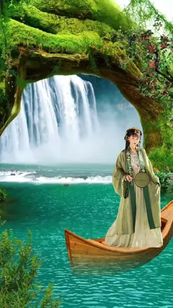 đi thuyền cảnh đẹp