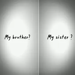 My brother & Sister