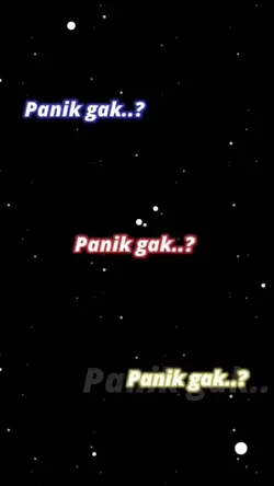 #Panik ga ?