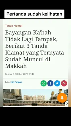 Tanda Hari Kiamat