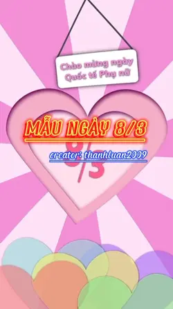 MẪU QUỐC TẾ PHỤ NỮ