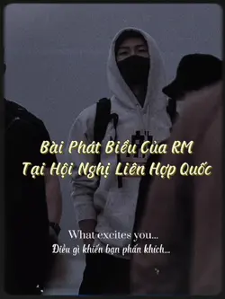 Bài phát biểu của RM
