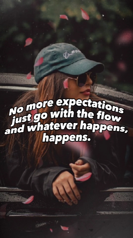 No more expectations