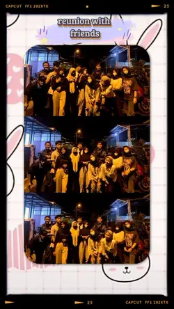 reunion with friends