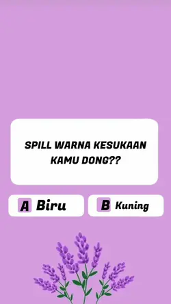 warna kesukaan kamu?