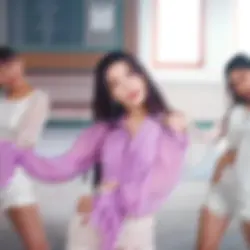 박자에 맞춰 저화질에서 고화질로