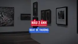 Mẫu cute 2 ảnh ngang