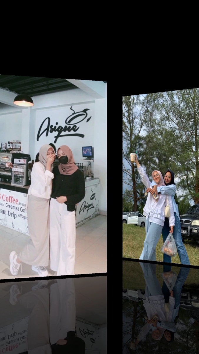 12 foto with bestie 