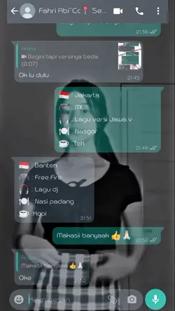 background konten wa