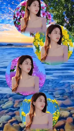 quả cầu sắc hoa