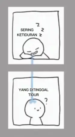 si paling suka tidur