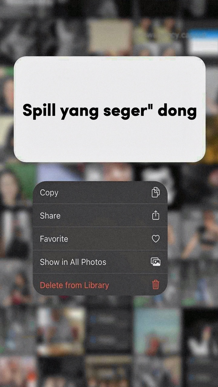 Semua terlihat segar