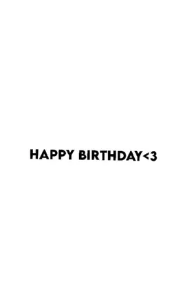 HAPPYBIRTHDAY