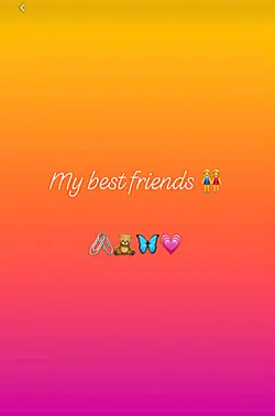 My best friends 👭🖇🦋❤️