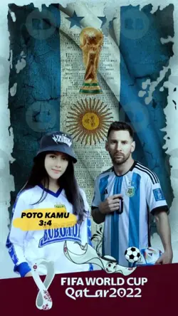 Poto Bareng Messi