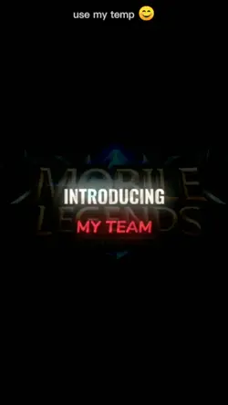 INTRODUCING MY TEAM
