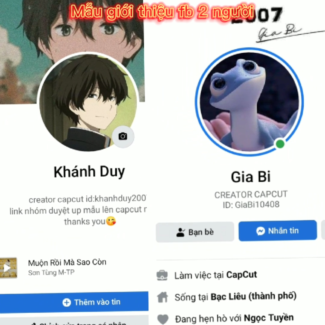 Mu giui thiuu fb