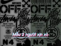 Mẫu 2 người xịn 