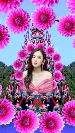 nền hoa lung linh