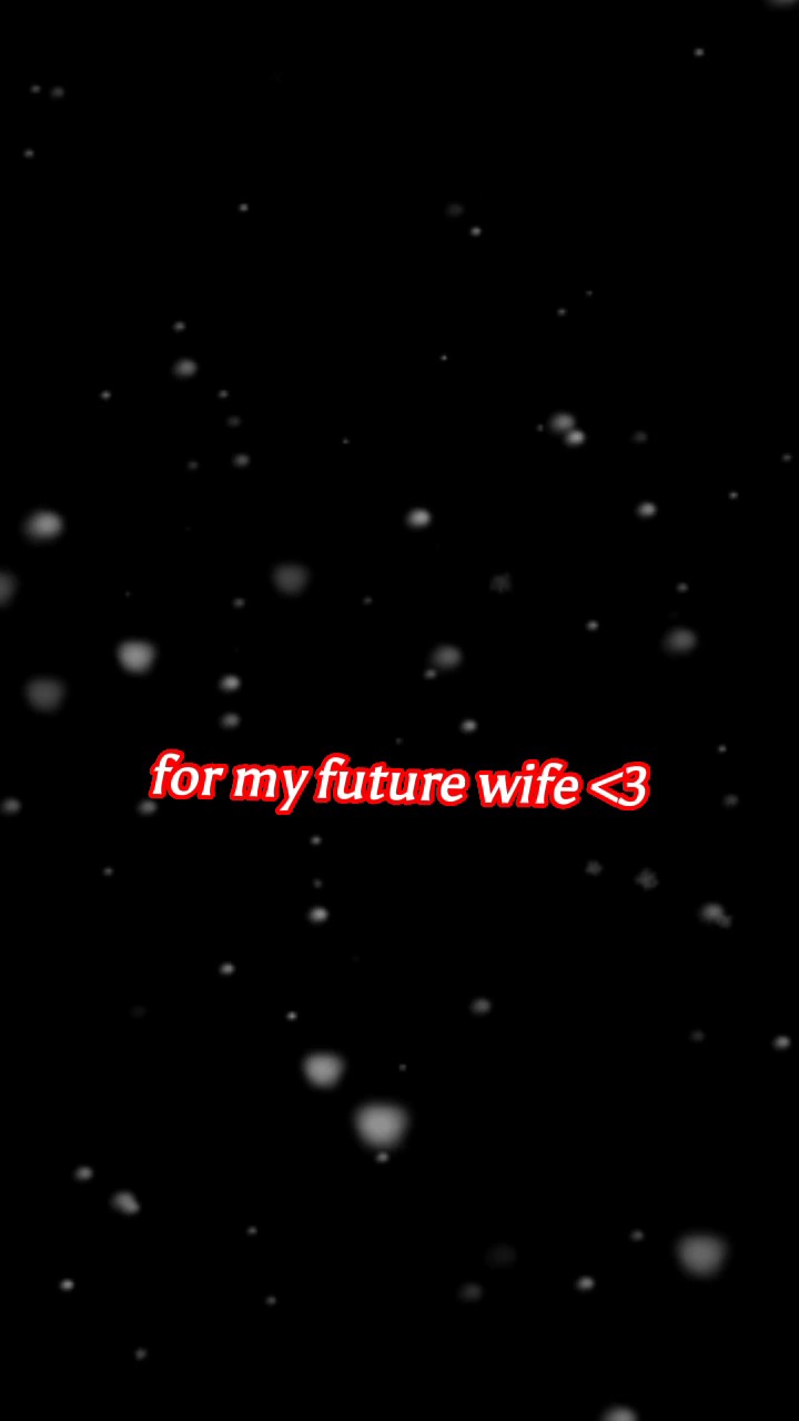A mi futura esposa 