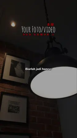 Yang hancur, Biarlah