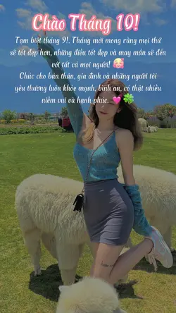 Mẫu chào tháng 10