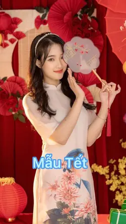 Mẫu Tết nhiều ảnh 