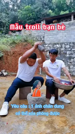 Mẫu troll Bạn Bè