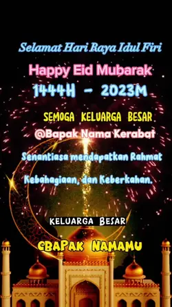 Kartu Lebaran