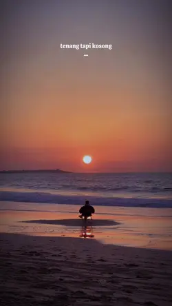 tenang tapi kosong