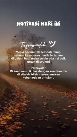 motivasi hari ini