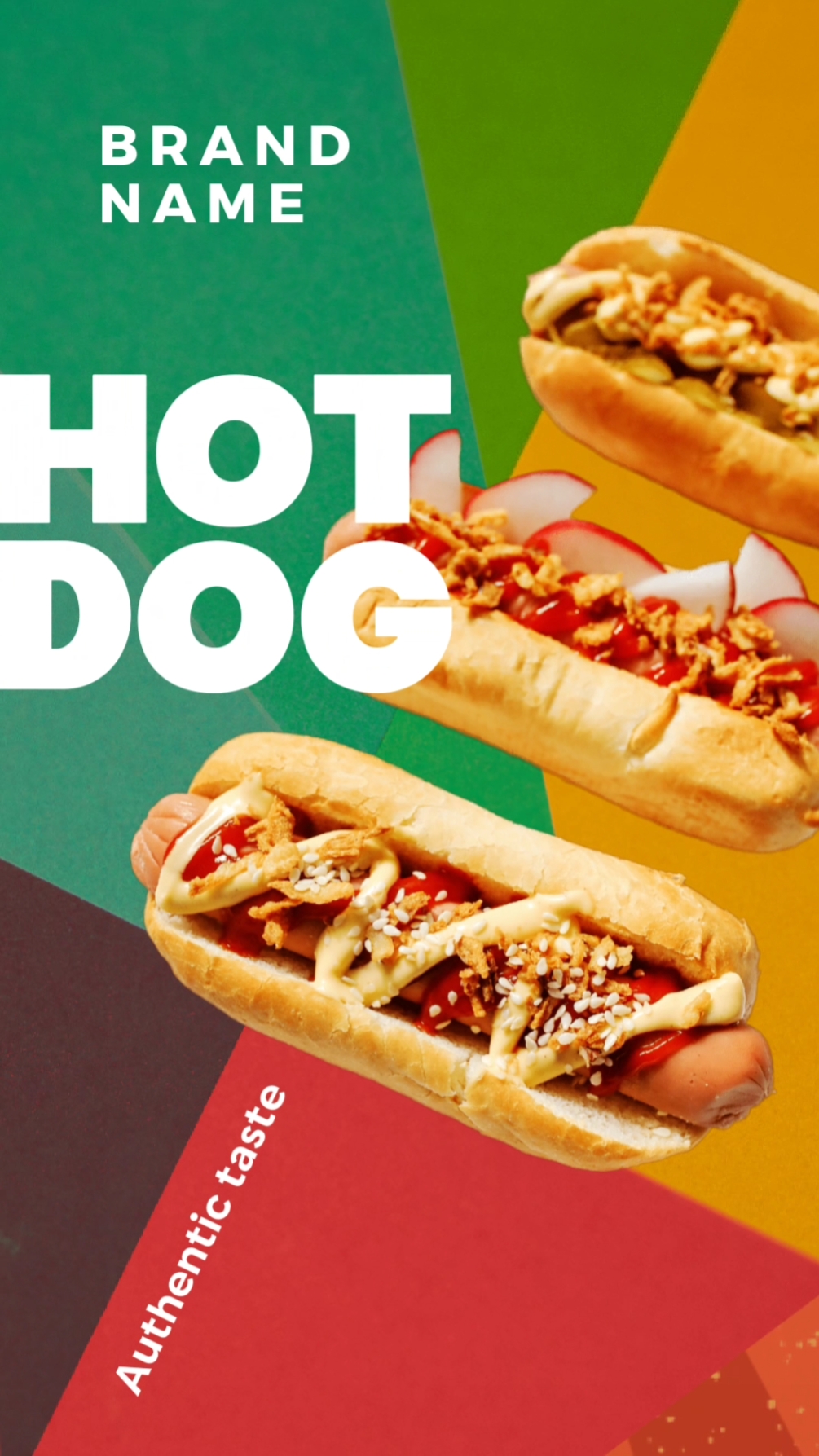 Perro caliente retro