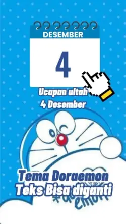 Hbd Versi Doraemon
