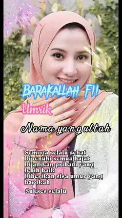 Barakallah fii umrik
