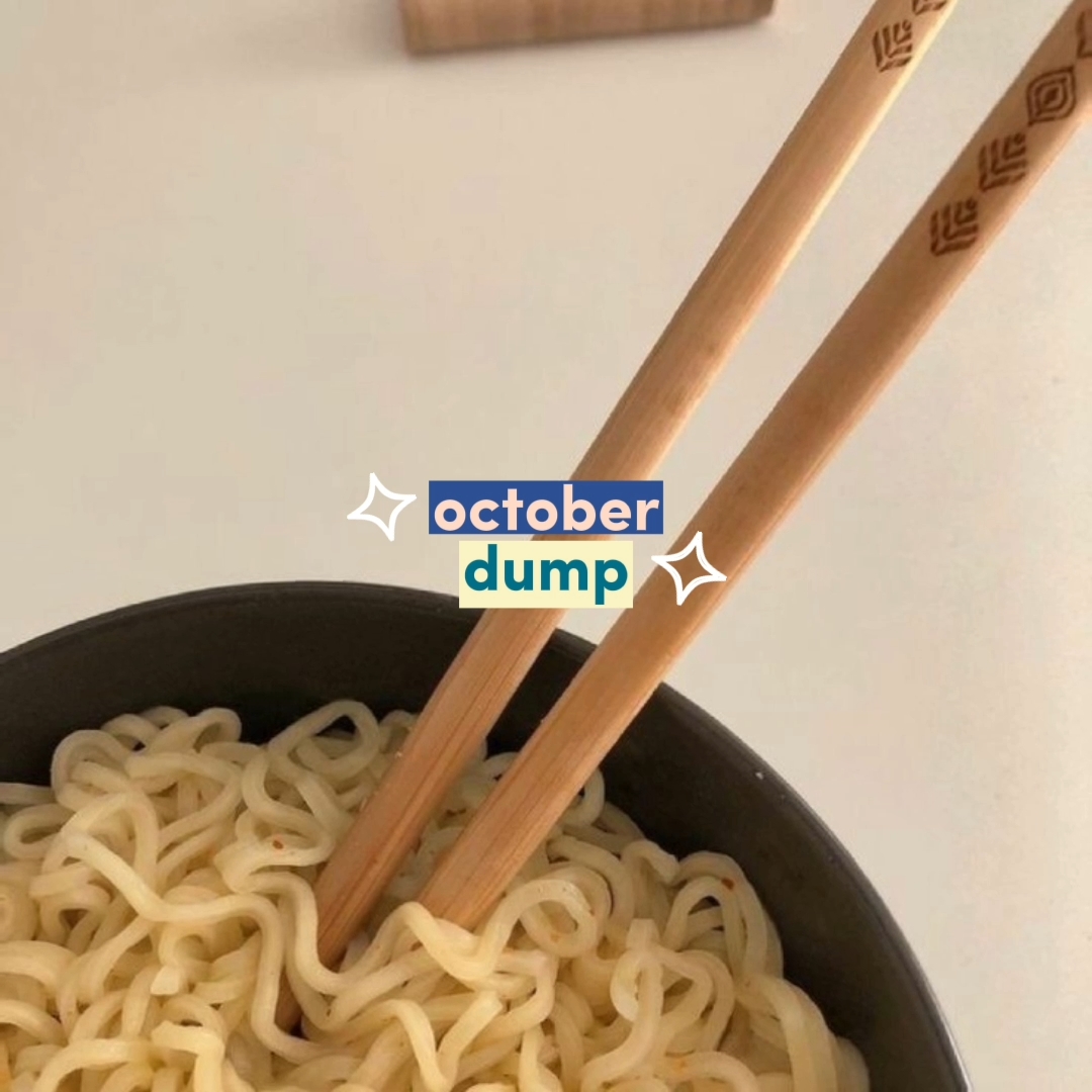 Dépôt d'octobre!