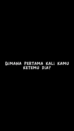 Pertama kali ketemu 