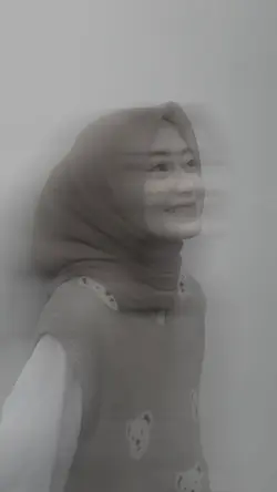blur hitam putih