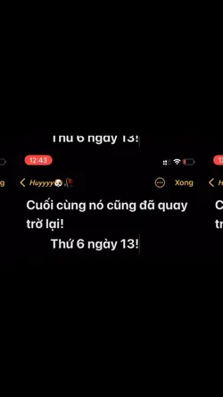 Thứ 6 ngày 13😖
