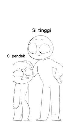 Si tinggi dan pendek