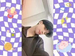 พื้นหลังน่ารักงับ