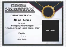 Piagam jomblo 