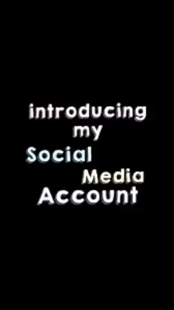SOCIAL MEDIA ACCOUNT