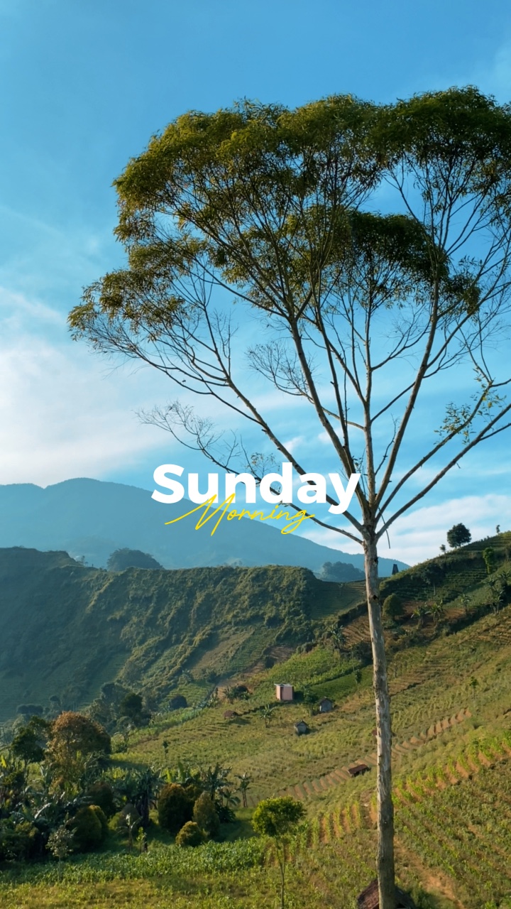 Minggu pagi 🍃