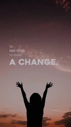 to make a change
