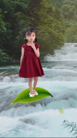 Fly with leaf