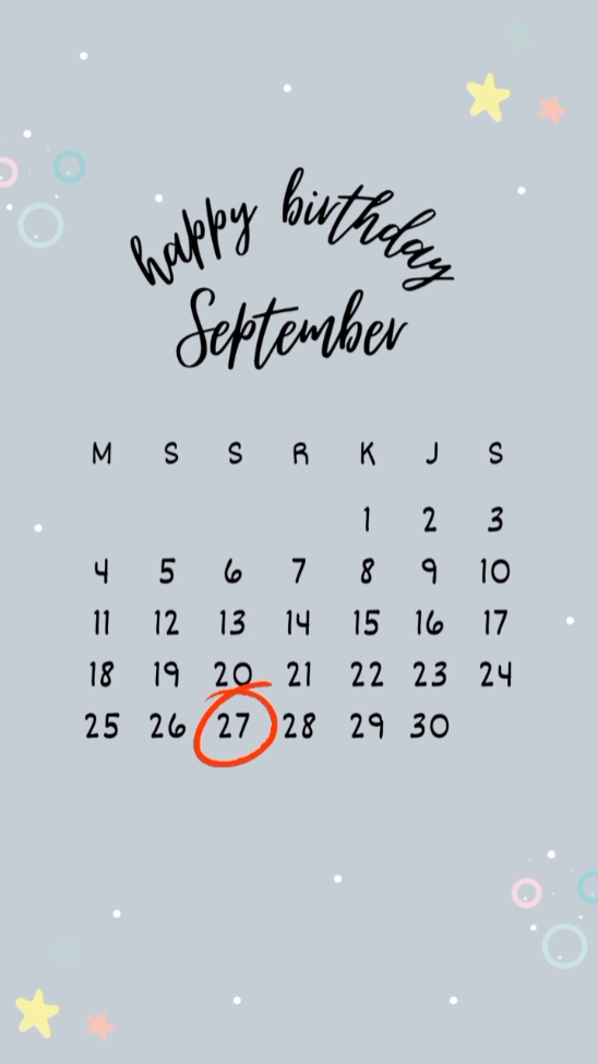 HBD 27 September2022