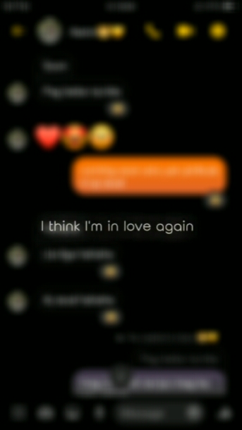 IthinkI'minloveagain