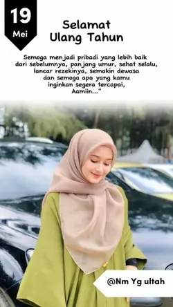 HBD, 19 MEI